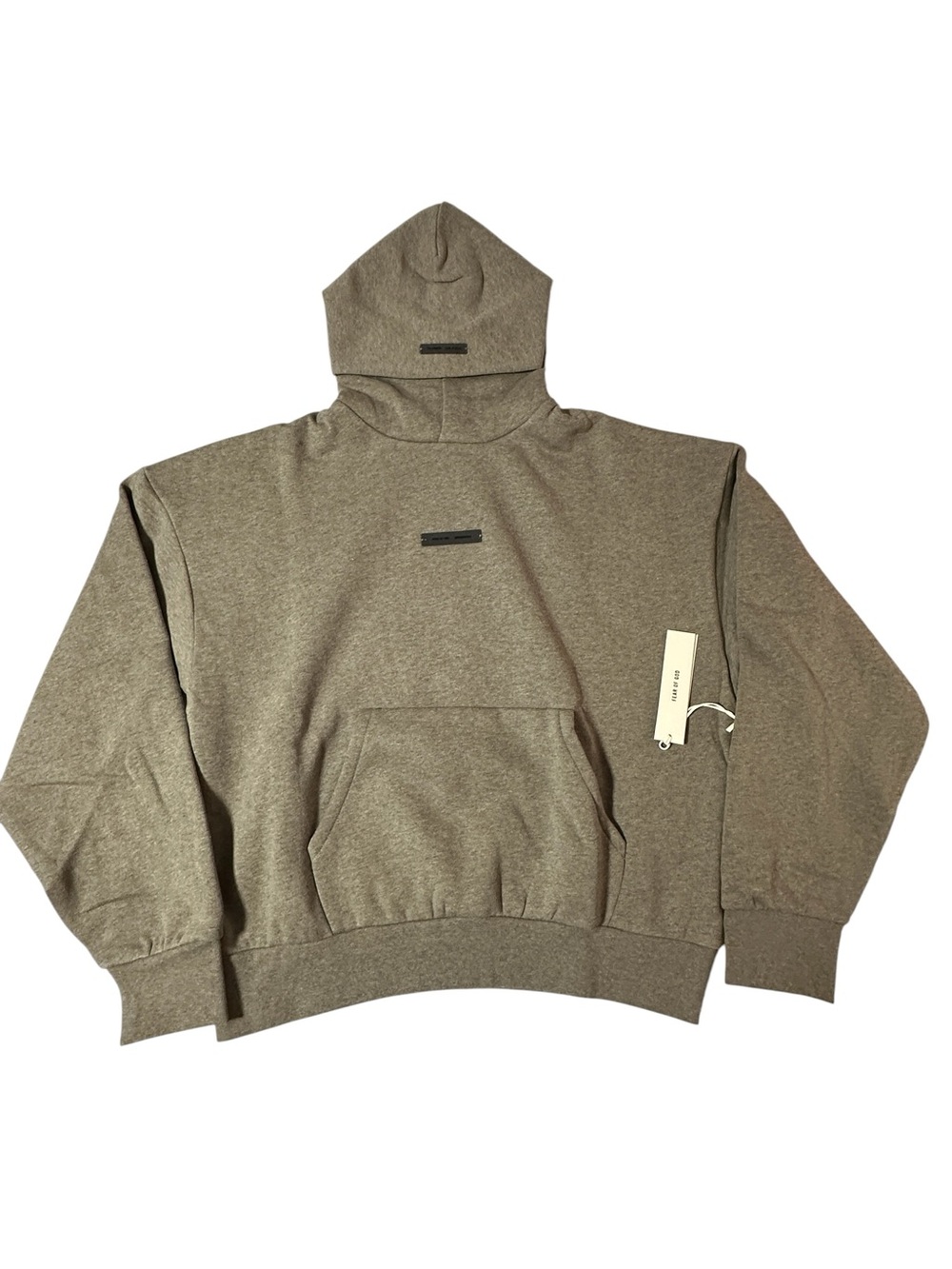 Fear of God Essentials Homestead Heather Hoodie - Heavyweight Fleece - Size L -